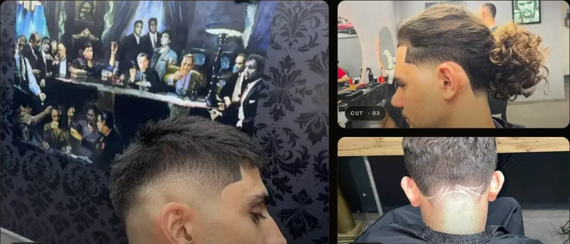 Barber Brothers gallery showing authentic haircut work.