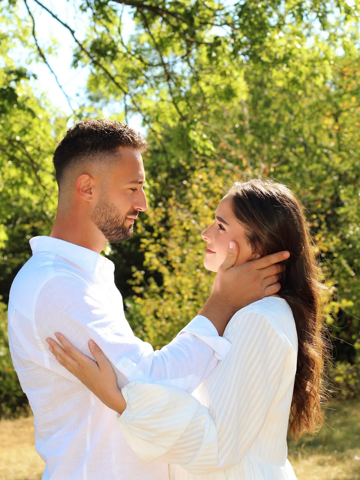Couple photographed for Besiana Photography